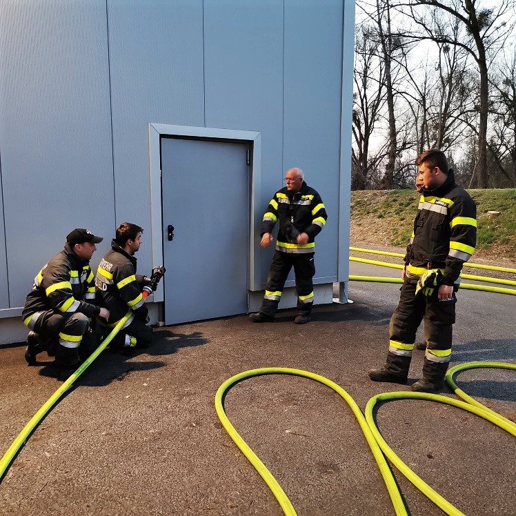 Montasübung – Freiwillige Feuerwehr Spielfeld