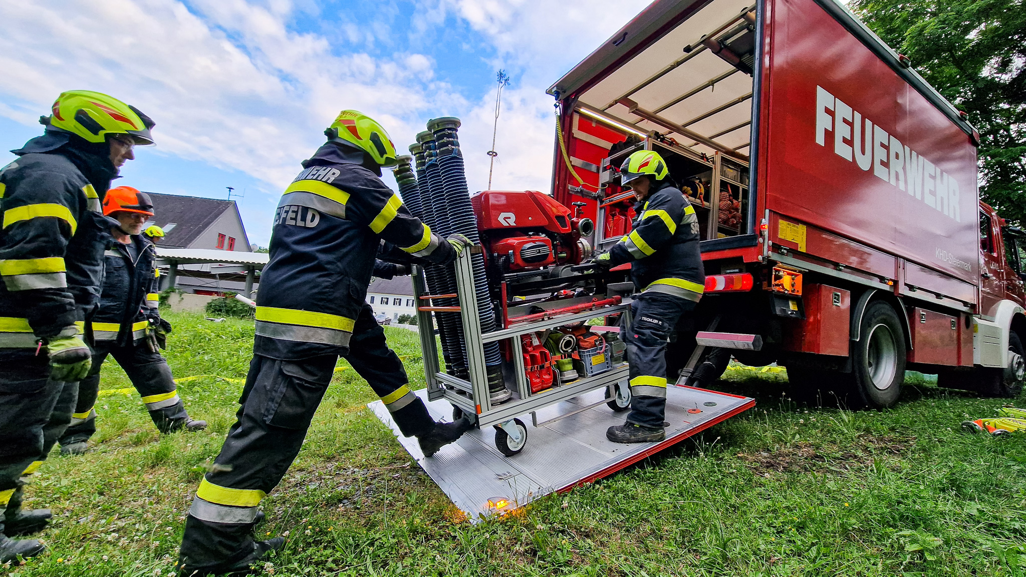 5. Montagsübung – Freiwillige Feuerwehr Spielfeld