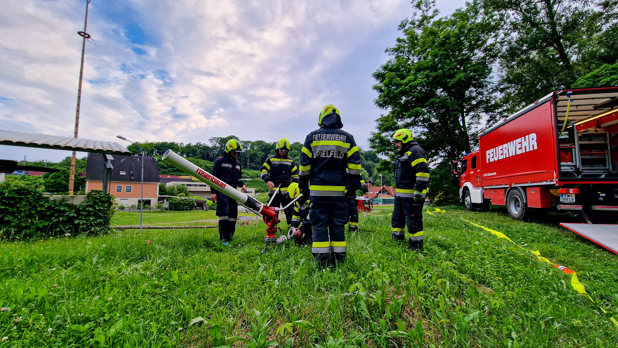 Montagsübung – Freiwillige Feuerwehr Spielfeld